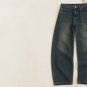 Men's Washed Cotton Wide-Leg Jeans: Fit, Colors and Care Guide