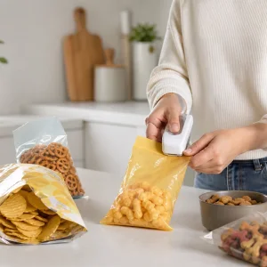 How to Use a Mini Bag Sealer for Fresher Snacks