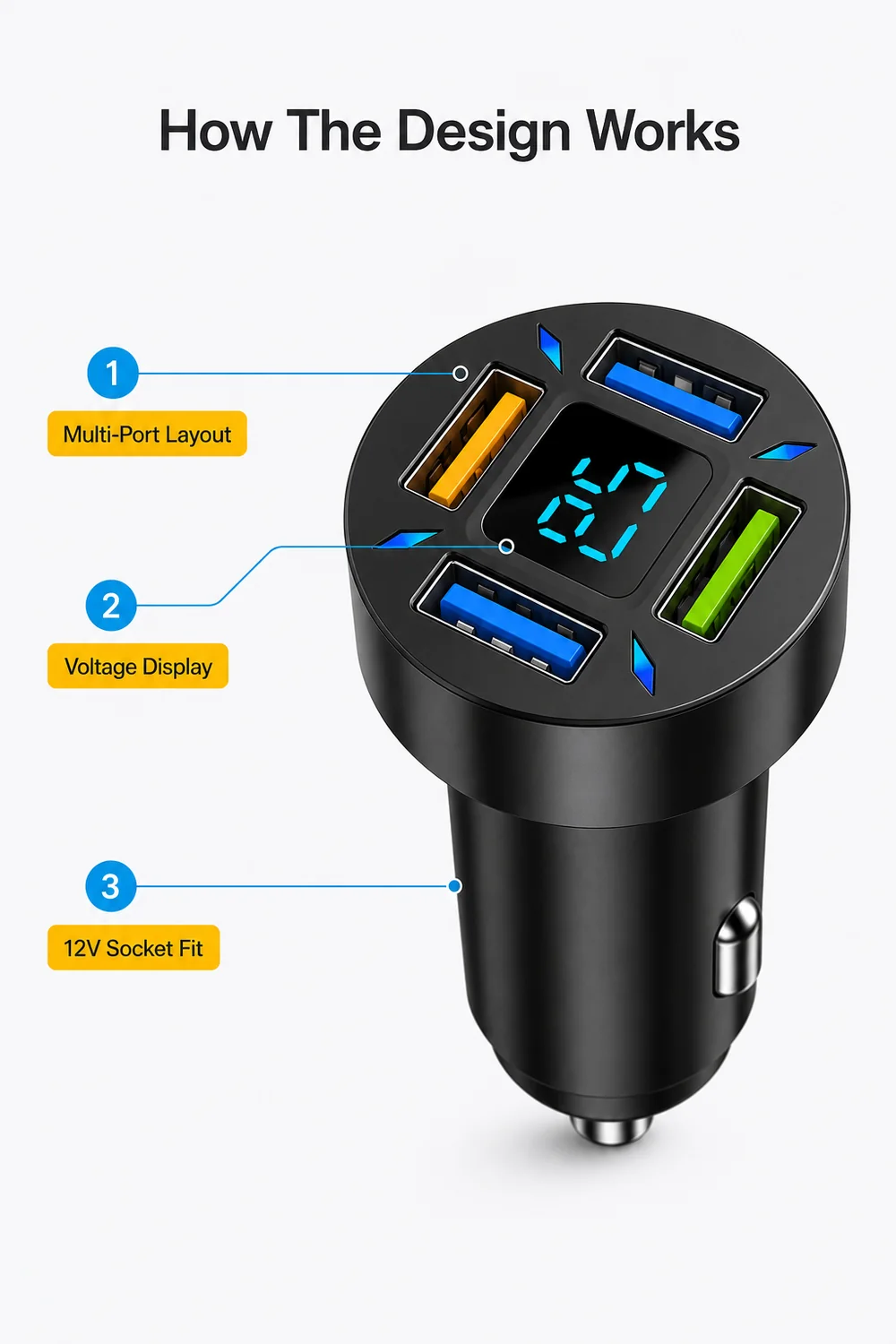 Compatibility detail explaining device cable and vehicle power affect charging speed