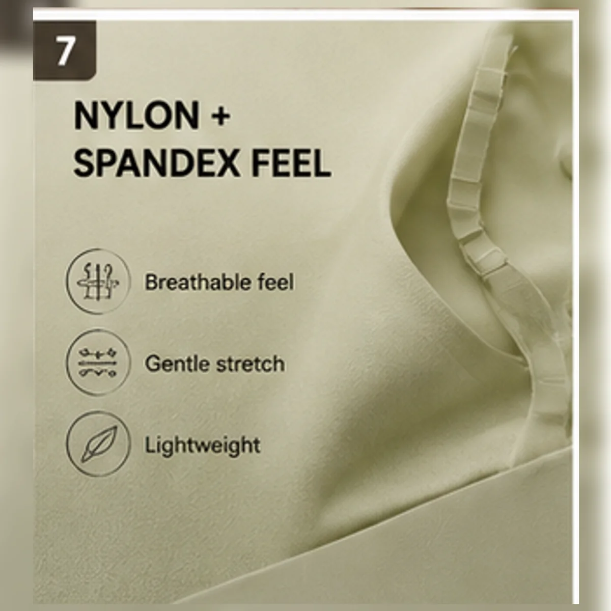 Size or use detail for Women's Wire-Free Smooth Cup Bra for Daily Comfort
