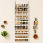 Range-epices 9 niveaux pour porte et garde-manger