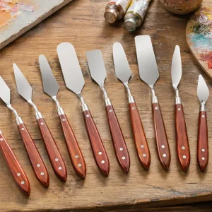 Tecniche con spatola per pittura acrilica e a olio