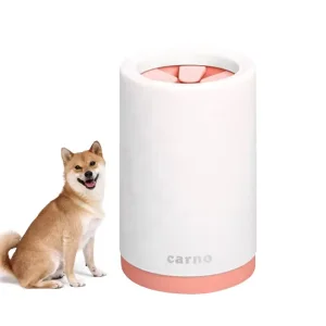 Copo limpador portátil de silicone para patas de cachorro
