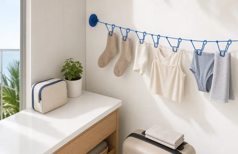 How to Choose a Portable Travel Clothesline with Clips for Camping and Small Spaces