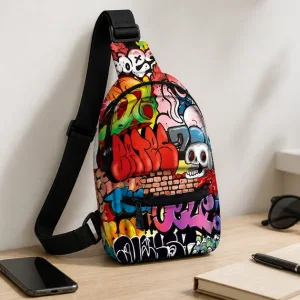 Printed Sling Chest Bag with Adjustable Strap: Daily Carry Guide