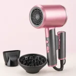 Professional 2400W Foldable Ionic Hair Dryer with Diffuser