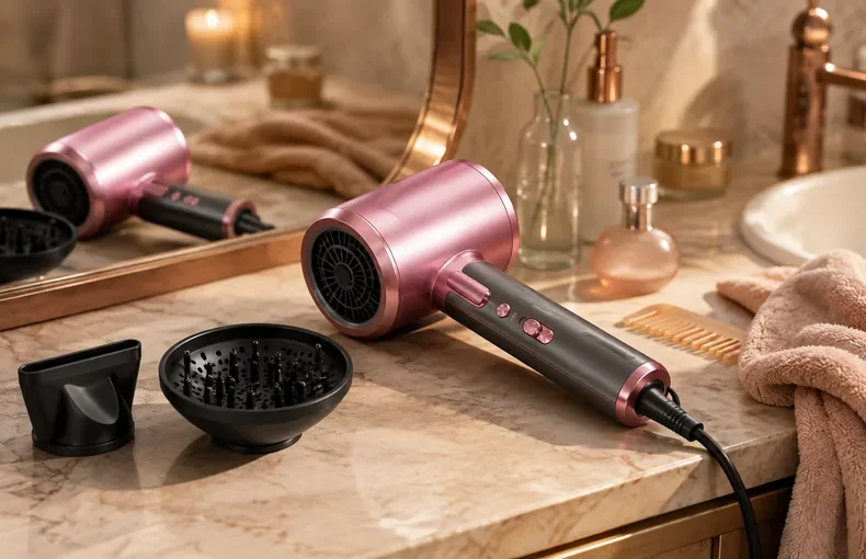 Professional 2400W Foldable Ionic Hair Dryer Guide for Diffuser Styling and Compact Storage