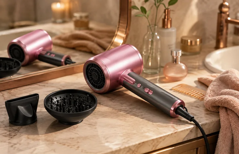 Professional 2400W Foldable Ionic Hair Dryer Guide for Diffuser Styling and Compact Storage