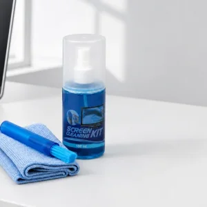 100 ml Screen Cleaning Kit with Cloth and Brush: Device Screen Care Guide