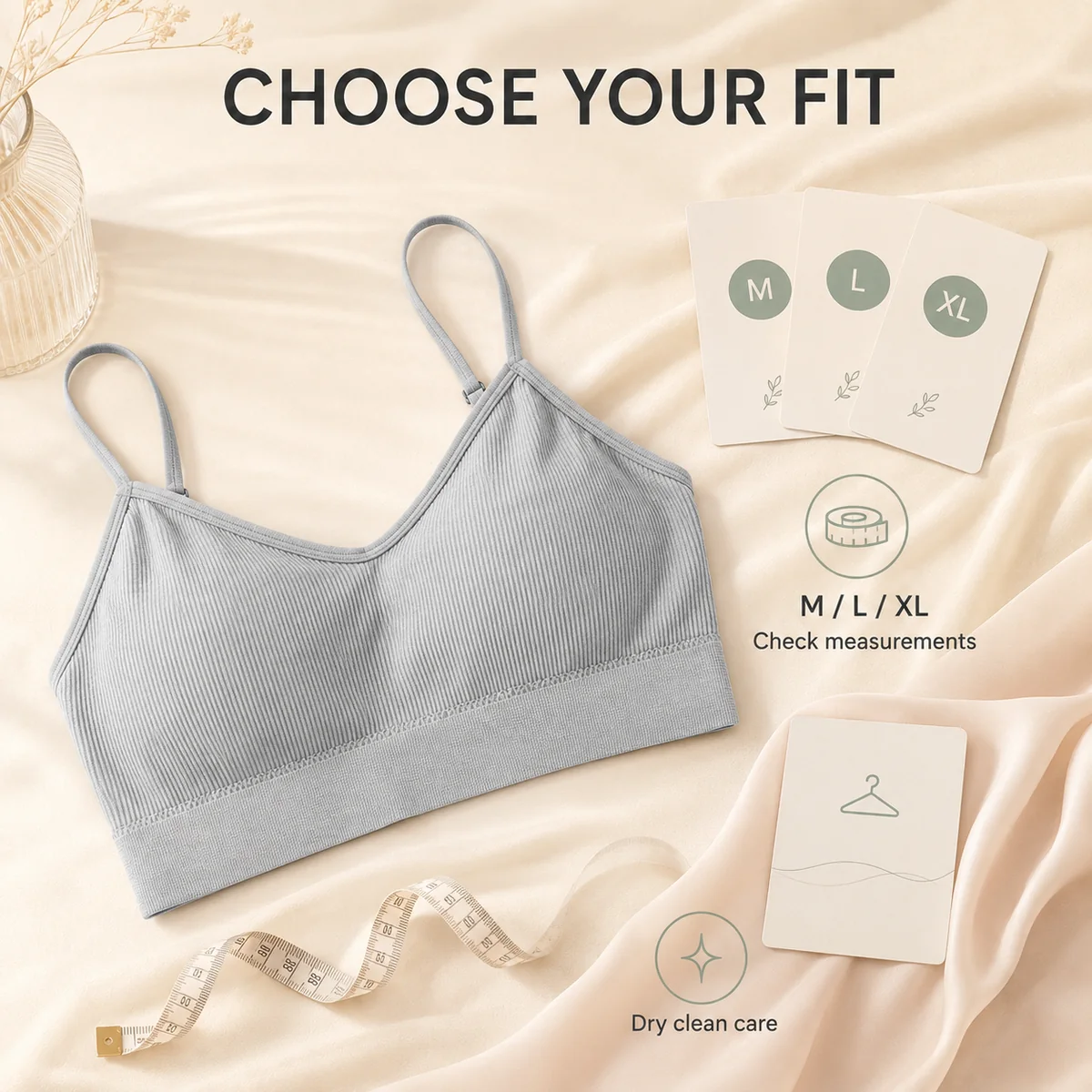 Pre-purchase check for Women's Seamless Push Up Bra for Everyday Comfort