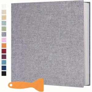 Self-Adhesive Photo Album 20 Sheets for Wedding, Family and Travel Photos
