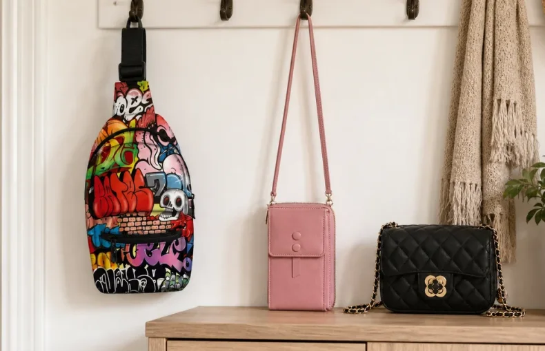 Bolsa sling ou transversal: posição, tamanho e uso diário