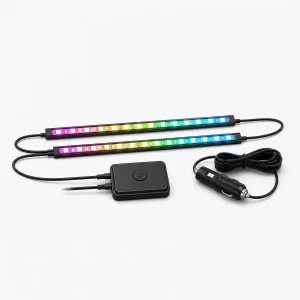 Smart RGBIC Car Interior LED Strip Lights for Night Drives