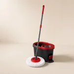 Spin-Mop-Eimer-Set mit Mikrofaser-Mopp für Bodenreinigung