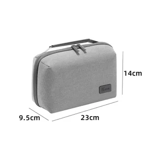 Bolsa digital de viagem resistente a respingos para cabos