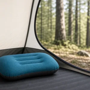 Oreiller gonflable ultraléger de camping pour voyage et tente