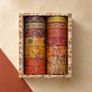 ¿Qué ancho de cinta washi usar en un diario? Doce rollos y cuatro medidas