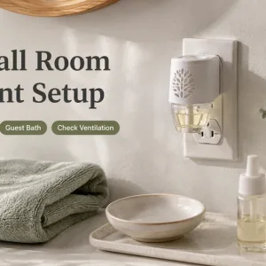 Diffuseur parfumé sur prise : guide pour petites pièces, entrée et salle d'eau