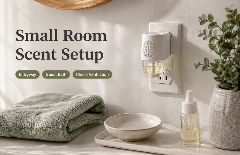 Diffuseur parfumé sur prise : guide pour petites pièces, entrée et salle d'eau