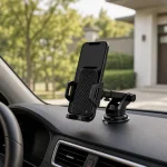 Verstellbare Auto-Handyhalterung für Windschutzscheibe und Armaturenbrett