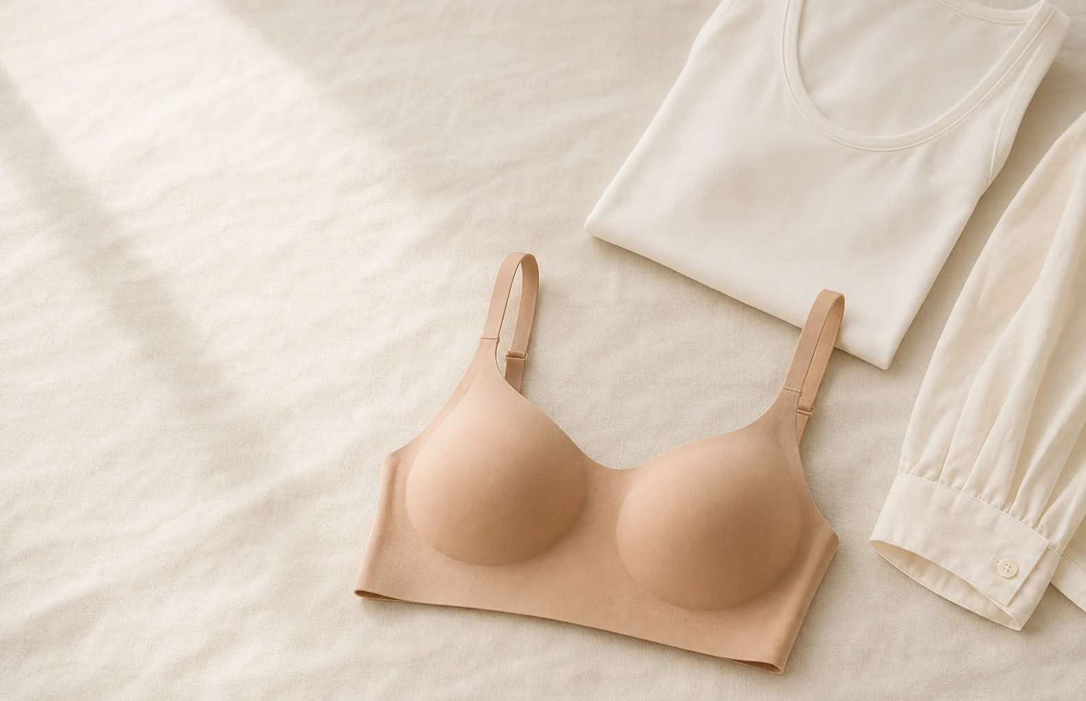 wire-free smooth cup bra coverage band feel and everyday layering guide cover