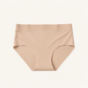 Slip senza cuciture a vita media da donna per uso quotidiano