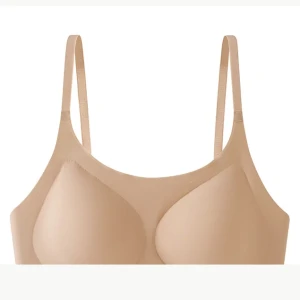 Women's Wire-Free Smooth Cup Bra for Daily Comfort