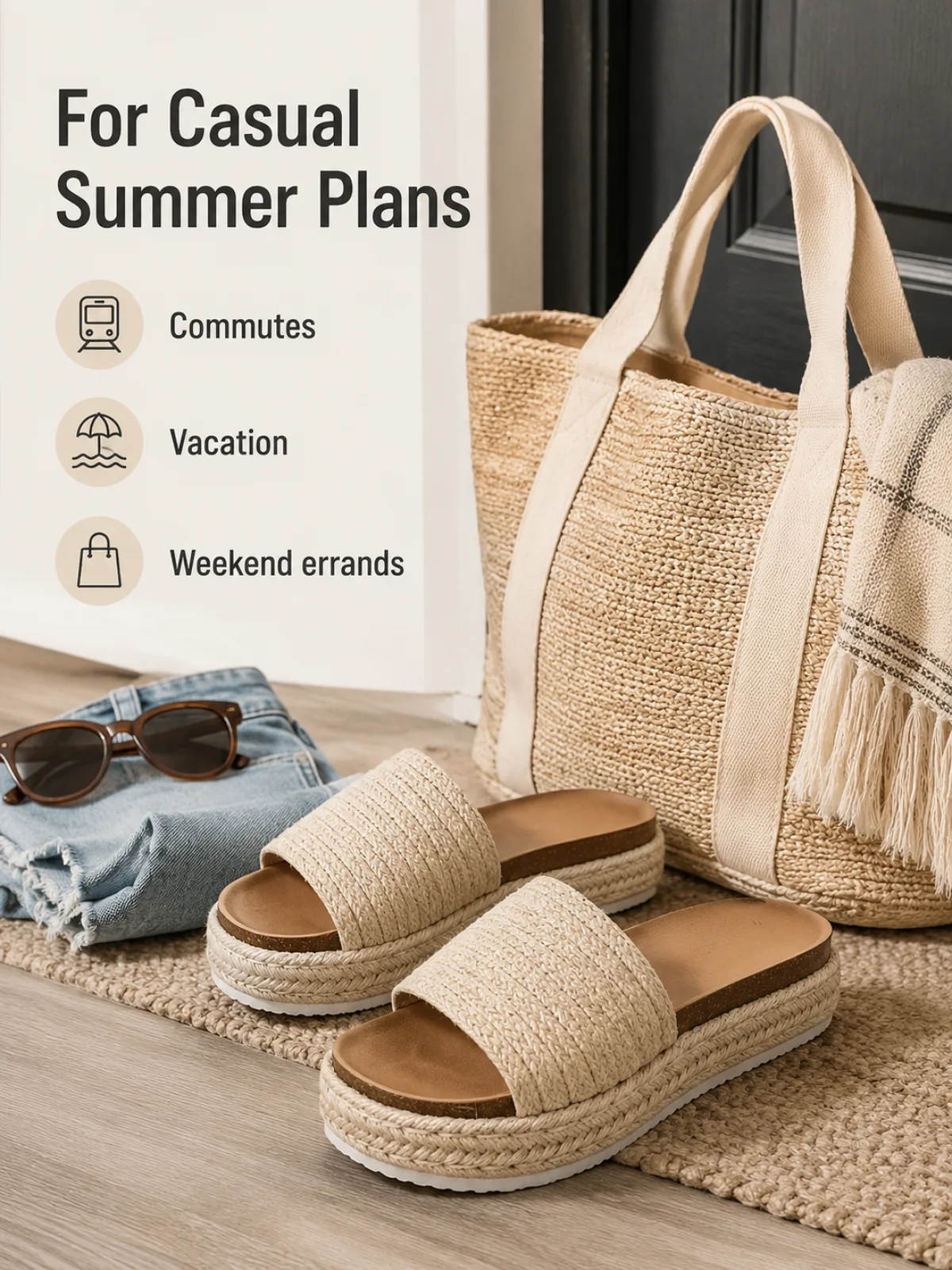 Ideias de look casual com sandalias plataforma trancadas