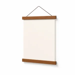 Magnetischer Posterhalter aus Holz