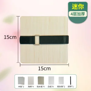 Kit de presse à plantes en bois pour fleurs et feuilles