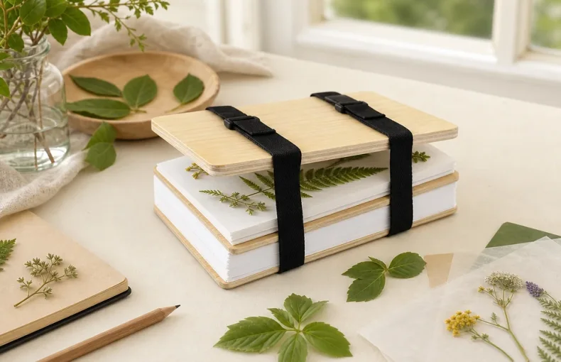 Prensa de madera para plantas: flores, hojas y manualidades