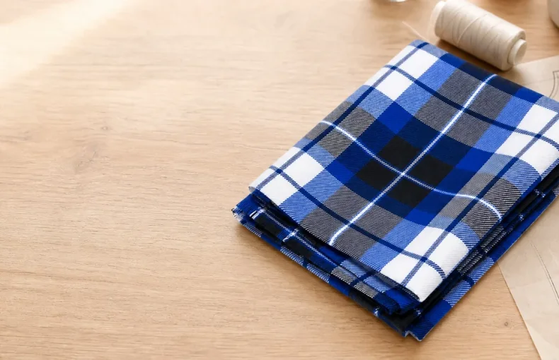 Tela Escocesa Tejida para Coser: Patron, Corte y Proyecto