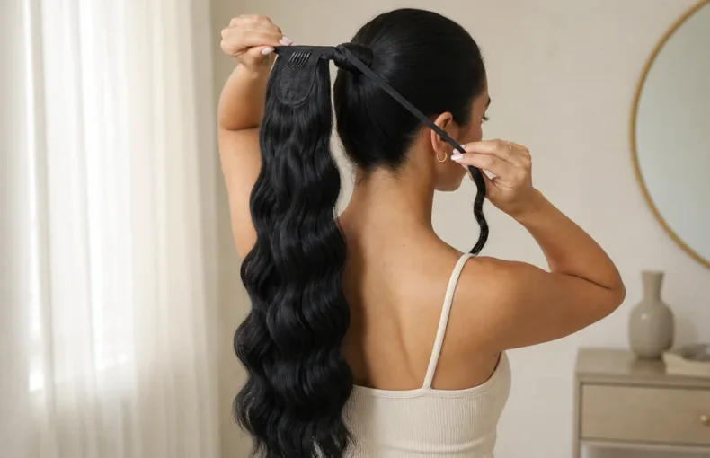 How to Put On a Wrap-Around Ponytail Extension: Fit, Shade and Length