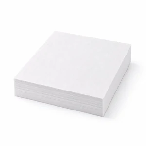 Richword Tear-Away Embroidery Stabilizer, 100 White 12 × 12 in Sheets