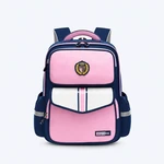 Colorblock School Backpack – Five Colors