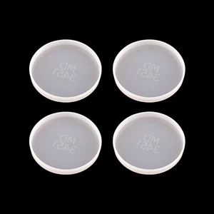 Silicone Resin Coaster Molds – Round & Square