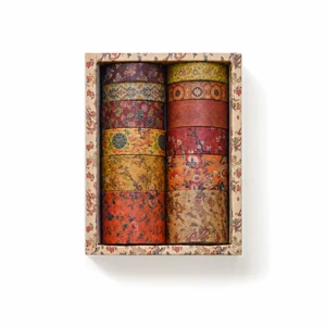 Juego Songdoo de cinta washi vintage: 12 rollos