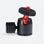 Red ball tilted into the black housing side opening