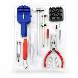 Kit de herramientas para reparar relojes QD6548, 16 piezas