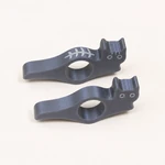 Dark-gray Tabby and Classic holders with central thumb holes.