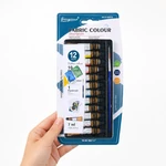 Fabric paint tubes together