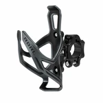 EasyDo ED-031 black bottle cage with attached round clamp, three-quarter cover view