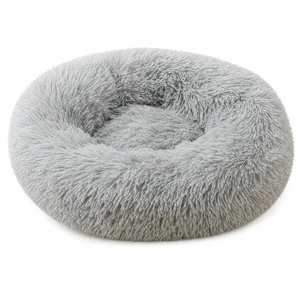 Cama redonda de terciopelo SY para gatos y perros – XS 40 cm