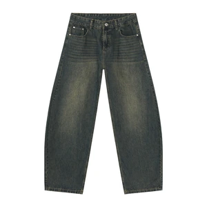 Herren-Weite Jeans aus Baumwolle – Fünf Farben