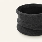 Winter Knit Gloves, Beanie & Gray Three-Piece Set