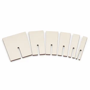 Wooden Ribbon Bow Maker Template Set, 6 Sizes